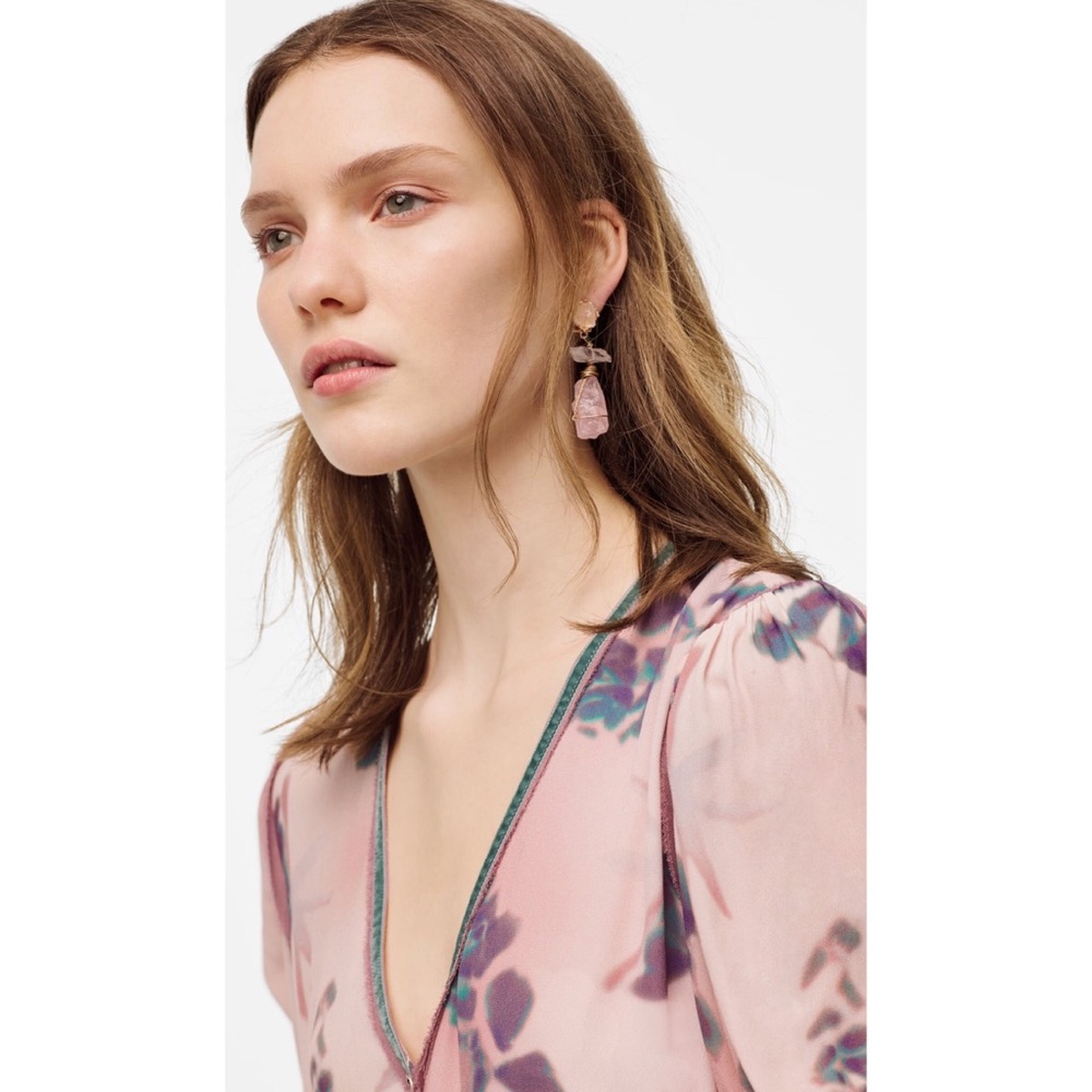 ZARA LIMITED EDITION PRINTED DRESS - Picture 10 of 12
